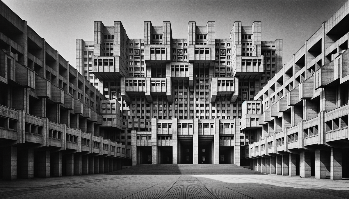 Colorful abstract shapes representing emotions swirling around shopping carts and products.