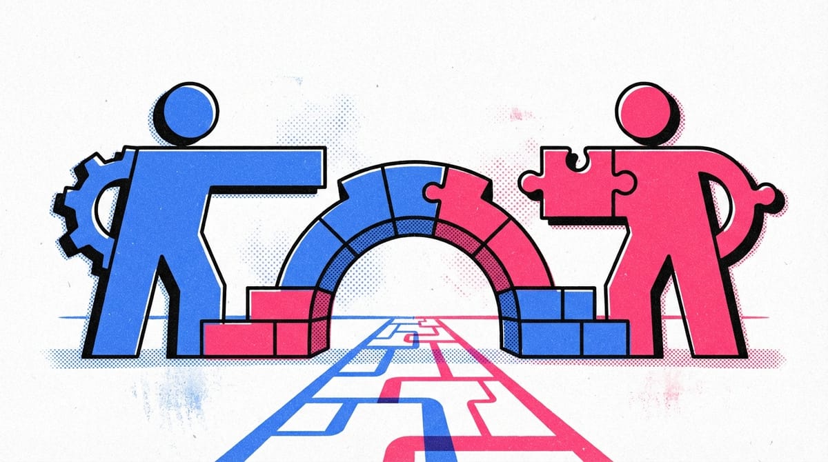 Two hands shaking over a digital interface, symbolizing customer relationship building.