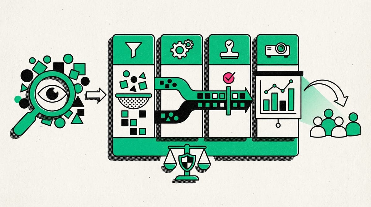 Colorful data visualizations and graphs representing exploratory data analysis concepts.