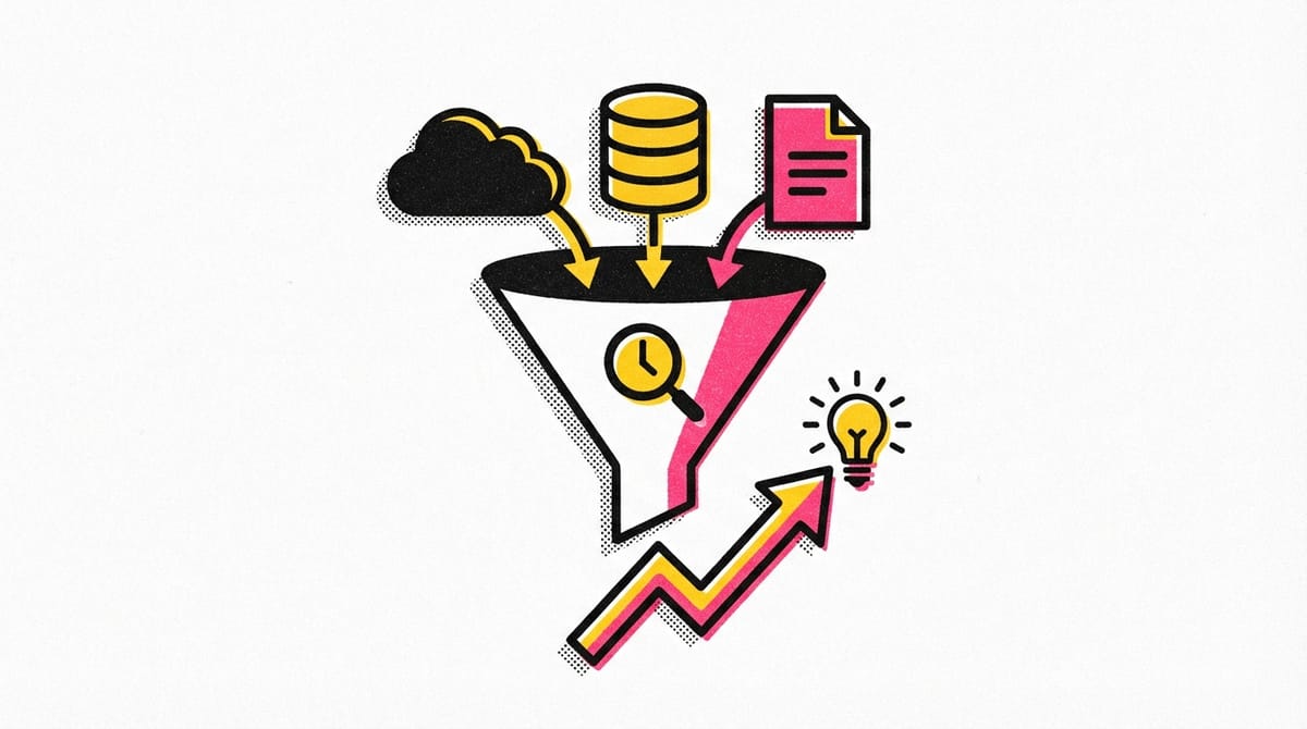 Colorful data visualization charts representing aggregated data analysis and insights.