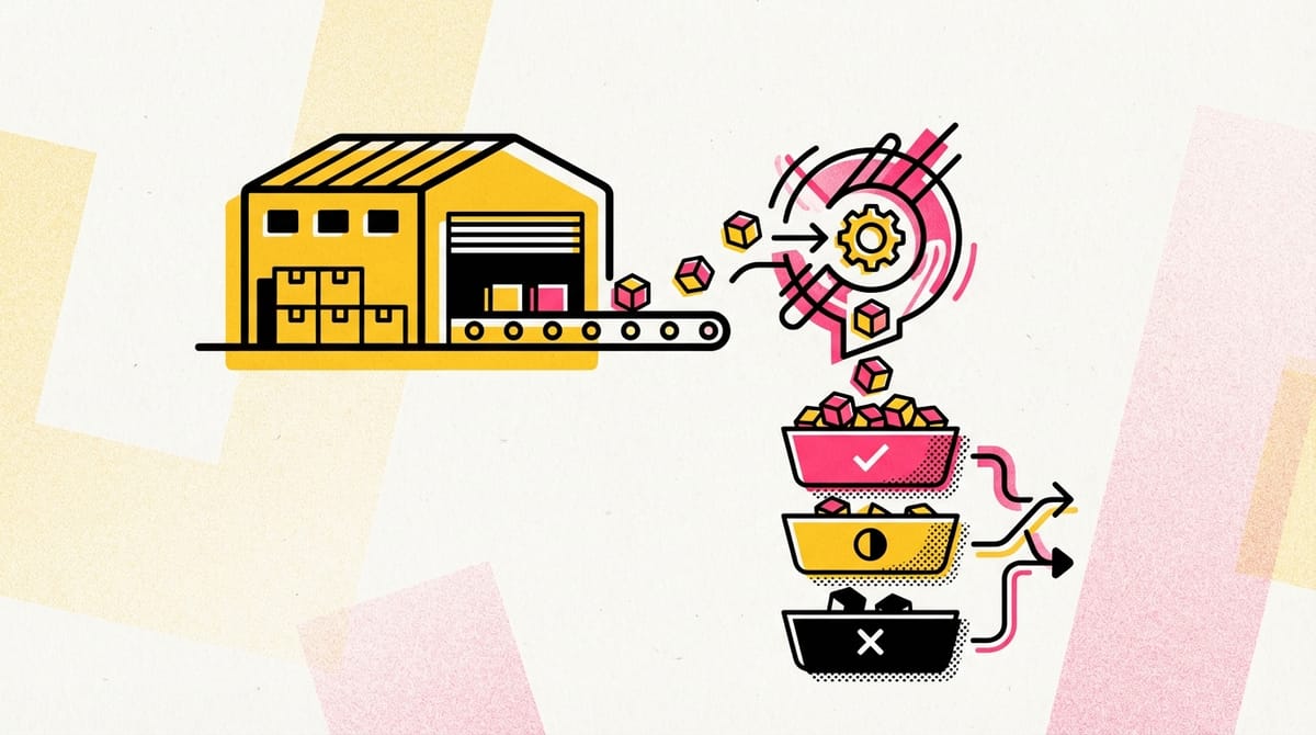Illustration of SQL subqueries aggregating data, symbolizing complex data analysis.