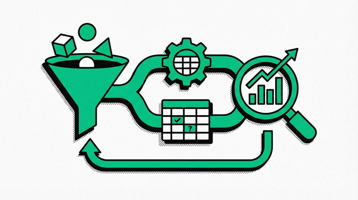 Visual representation of data calculations with charts, numbers, and analytical tools.