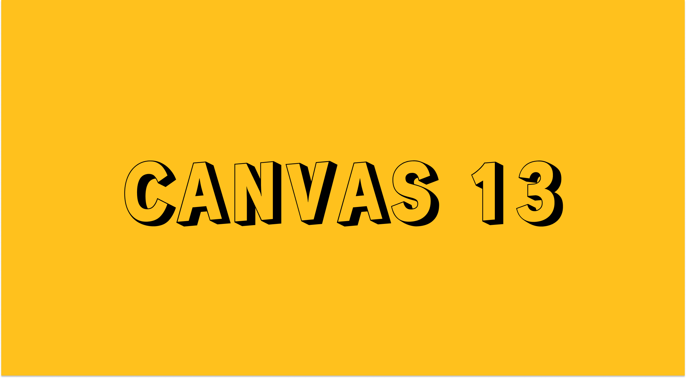 CANVAS 13 - Great guide on the business model, from the product manager's point of view