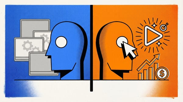 Visual metaphor of a brain with currency symbols, representing the value of attention in business.