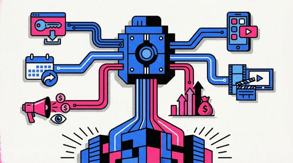 Diverse revenue streams represented by flowing streams converging into a thriving business landscape.