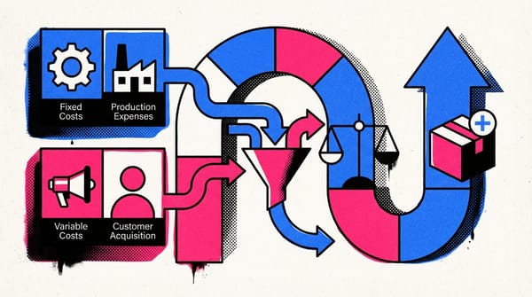 Visual representation of a balanced scale symbolizing cost structure and financial management.