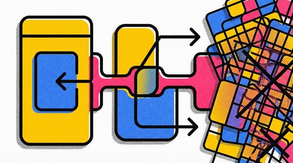 Visual representation of interconnected tables illustrating SQL joins and subqueries.